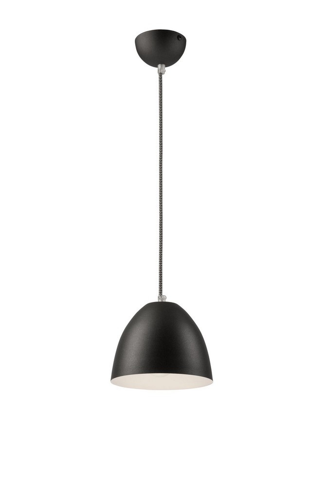 Lamkur Atlantik hanging lamp, one-bulb, graphite