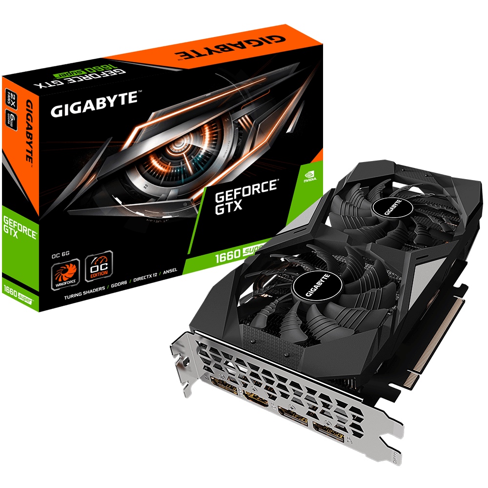 GIGABYTE GeForce GTX 1660 6 GB Super Graphics Card