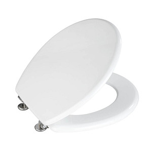 Wenko Sofiya Round Toilet Seat white