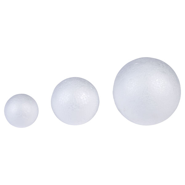 Major Brushes Polystyrene Balls 50mm Pack of 10