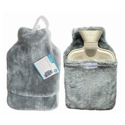 ASHLEY Foot Warmer Hot Water Bottle - Grey