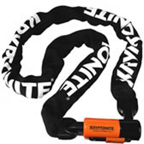 Kryptonite Evolution 4 1090 Chain Integrated Chain Lock Sold Secure Gold 90 CM