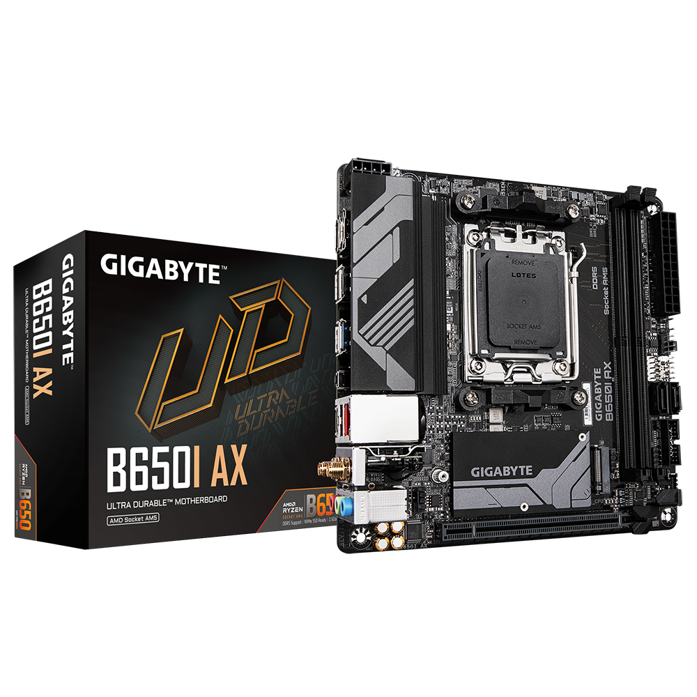  B650i Ax Wifi Ddr5 Am5 Mini-itx Motherboard