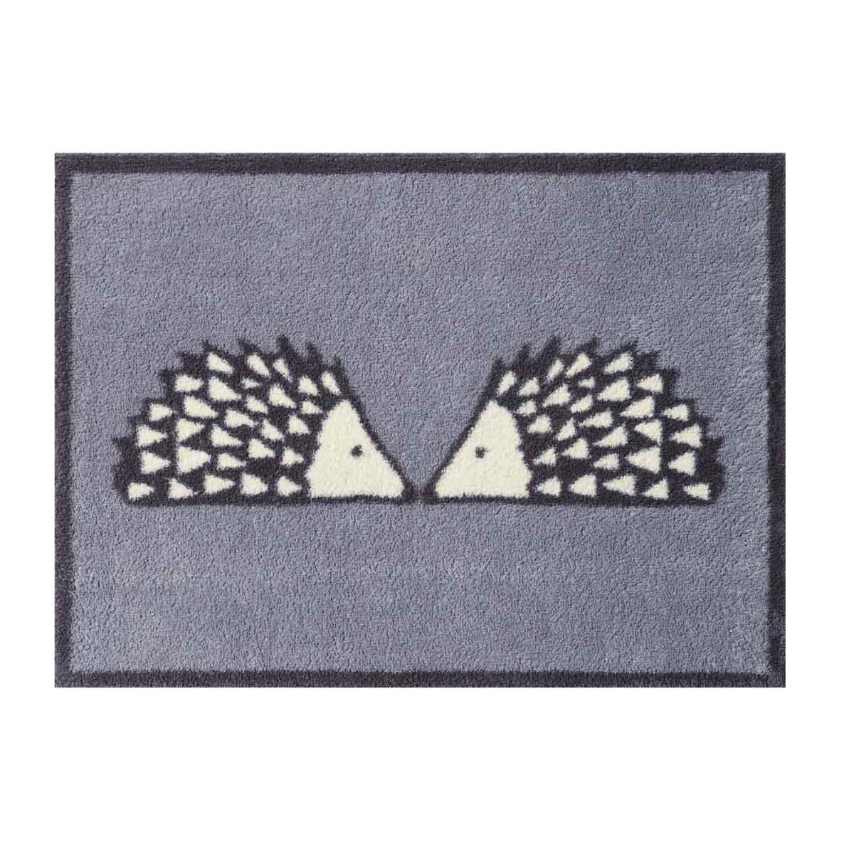 Turtle Mat Scion Kissing Spike The Hedgehog Indoor Door Mat - Slate