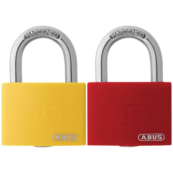 Abus Key Weatherproof Brass Safety Padlock, 6mm Shackle, 40mm Body