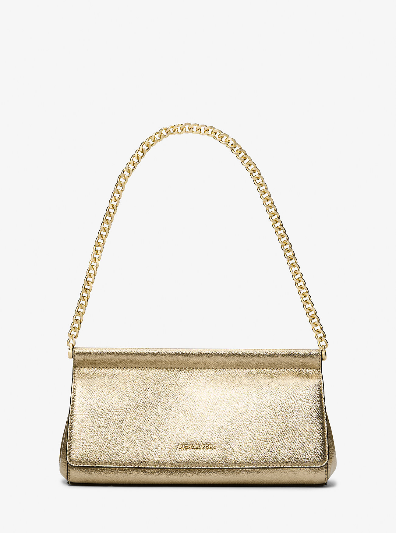 MICHAEL Michael Kors Mmk Carmine Clutch - Gold