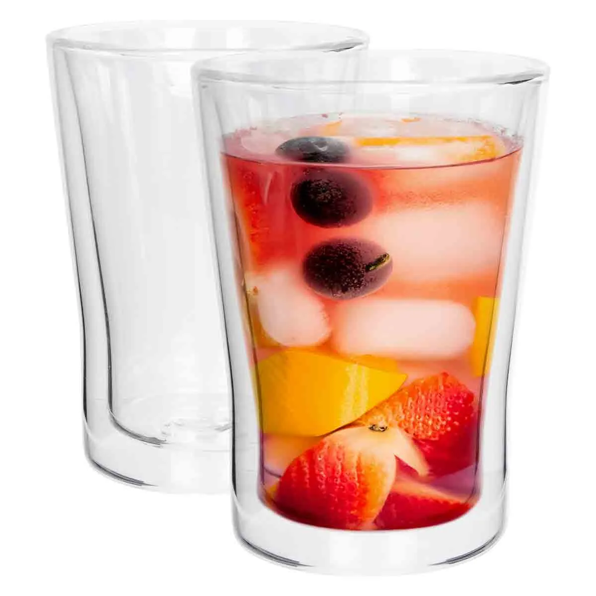 Double-Walled Glasses Set - 360ml - Pack of 2