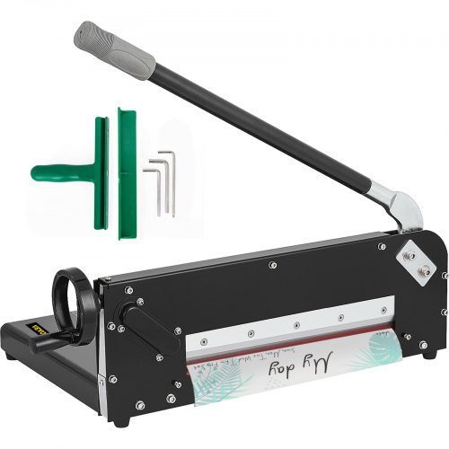 VEVOR 12" Width Manual Stack Paper Trimmer A4 Paper Cutter W/ Clamp &amp; Safe Lock