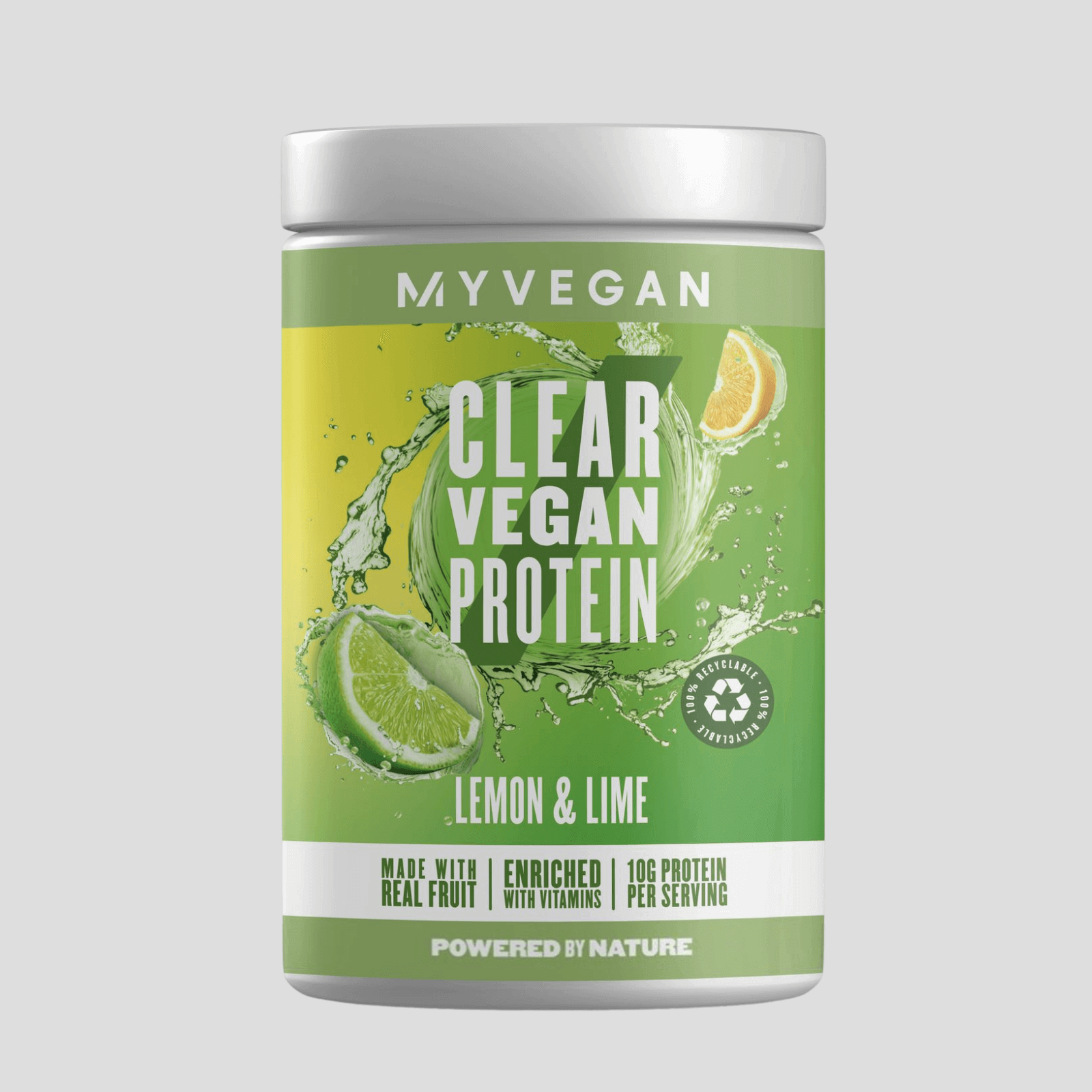 Myvegan Clear Vegan Protein - 40servings - Lemon & Lime