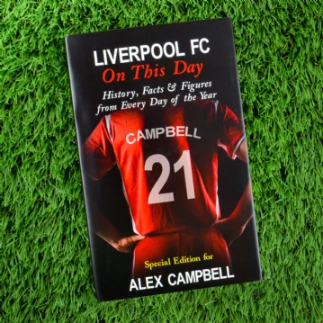 Personalised Memento Company Personalised Liverpool On This Day Book