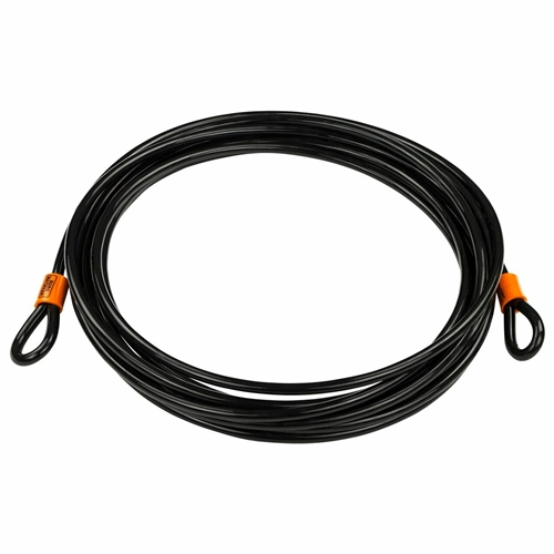 Burg-Wachter Burg Wächter 1000cm Double Loop Spiral Security Cable with Eyelets