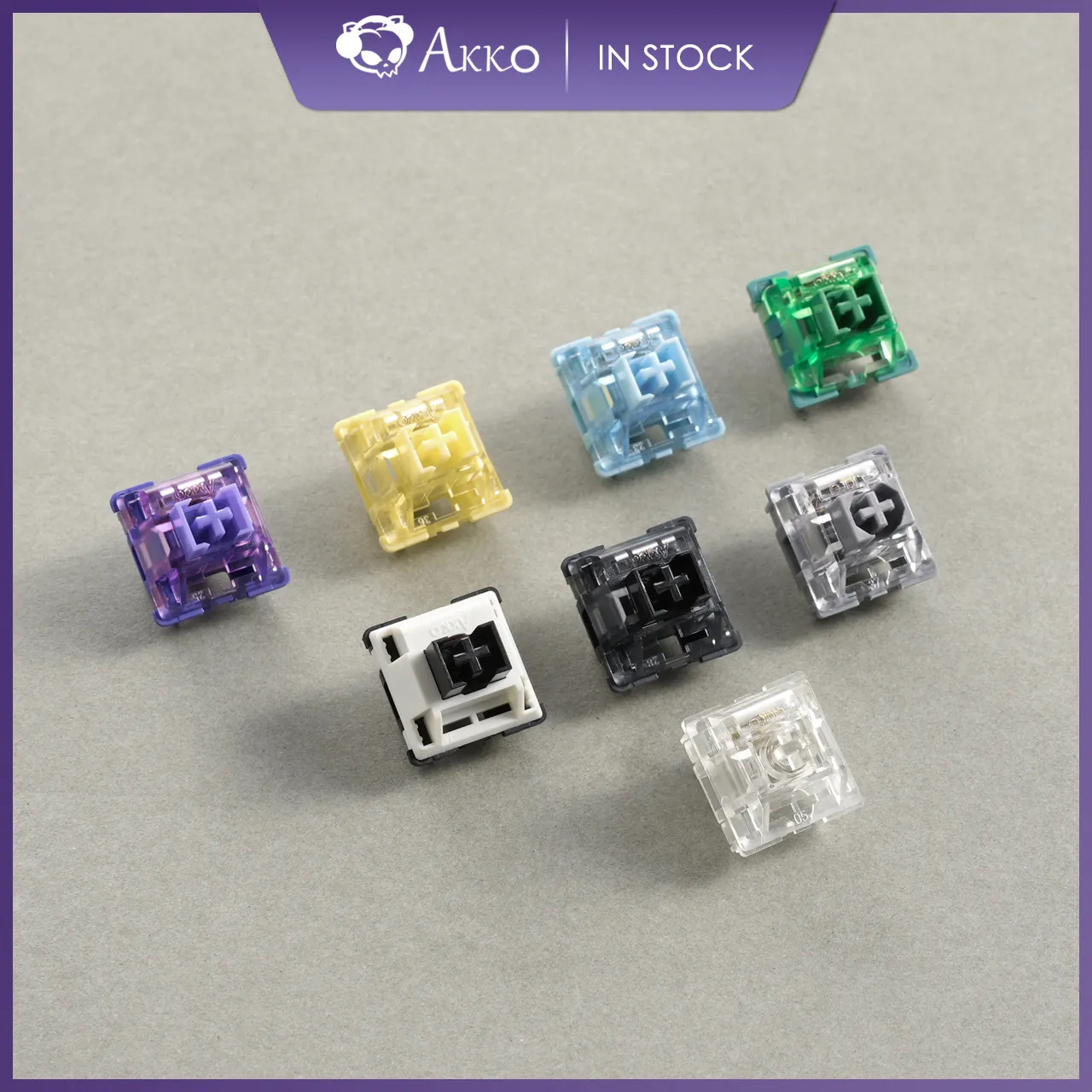 Akko V3 Pro Switches Tactile / Linear Switch for Mechanical Keyboard 45Pcs Pack Replaceable Outemu