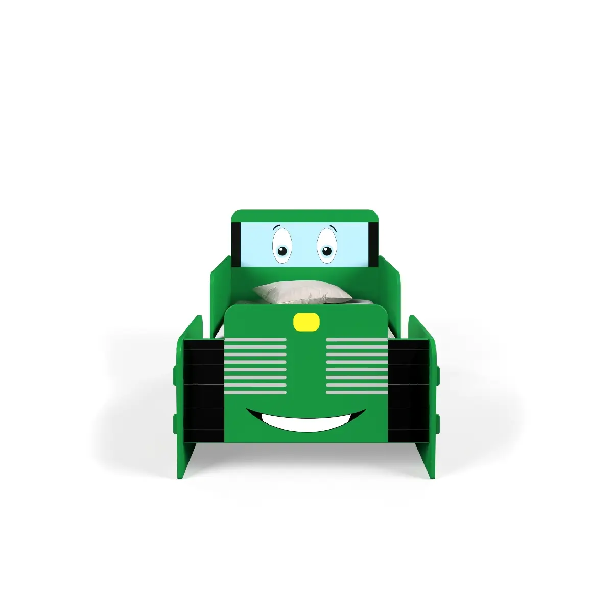 Kidsaw Tractor Ted Green Junior Bed Frame