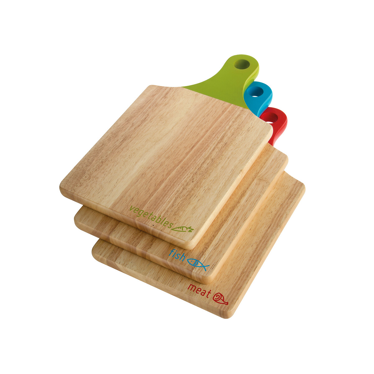 SO'HOME Set Of 3 Wooden Chopping Boards