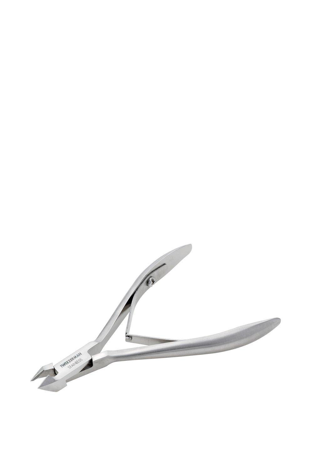 Tweezerman Manicure and Pedicure Rockhard Cuticle Nipper (1/2 jaw)