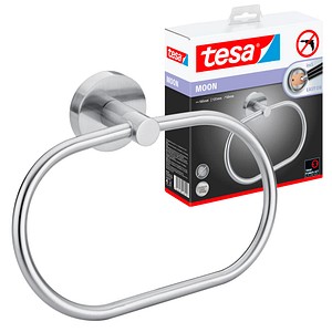 Tesa 40308-00000-00 MOON towel ring Adhesive metal drill-free inst...