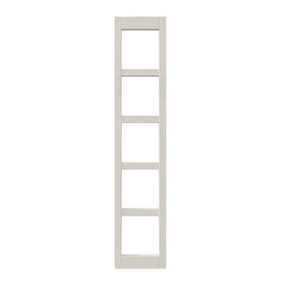GoodHome Alpinia Ivory Wine Rack Fascia, (H)715mm (W)147mm