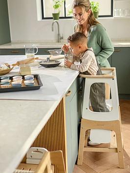  Toucan 3-in-1 Learning Tower- Natural, Natural