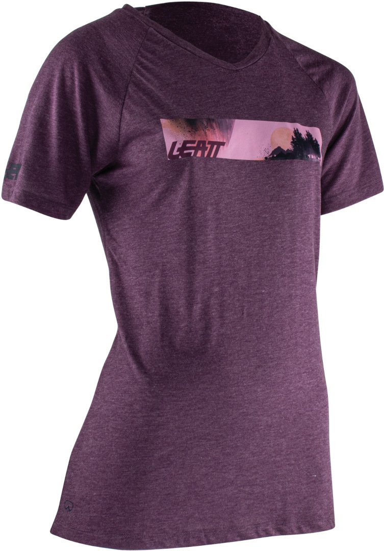  All Mountain 2.0 Dusk Short Maglia da bicicletta da donna, porpora, dimensione XL per donne