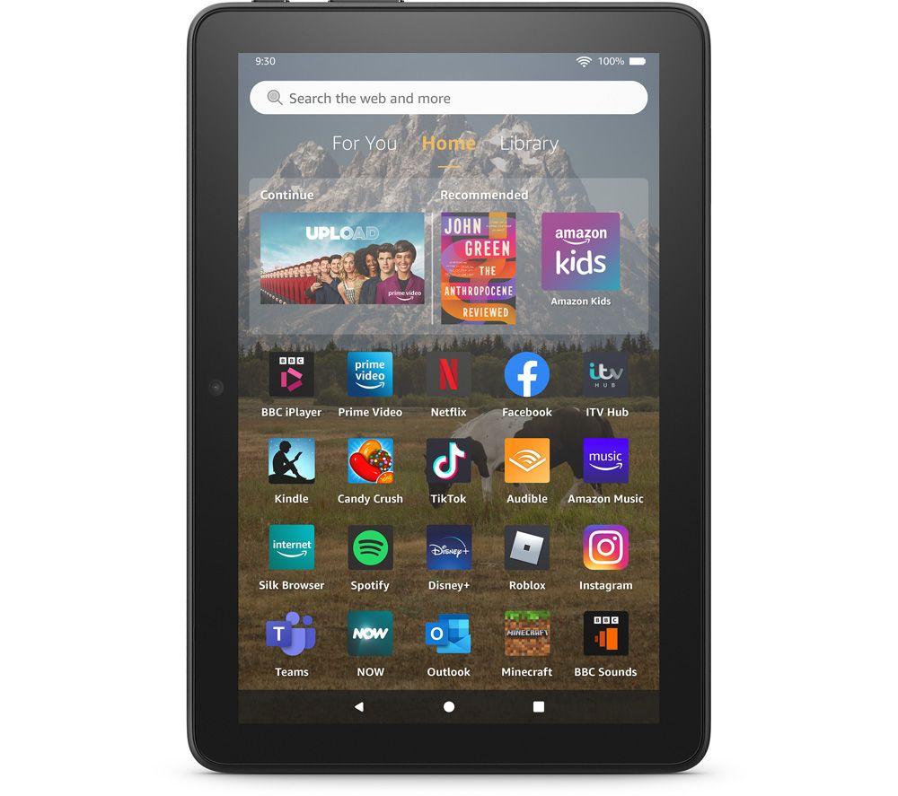 Amazon Fire Tablet Amazon Fire HD 8 With Ads 8" 32GB Tablet [2022] - Black