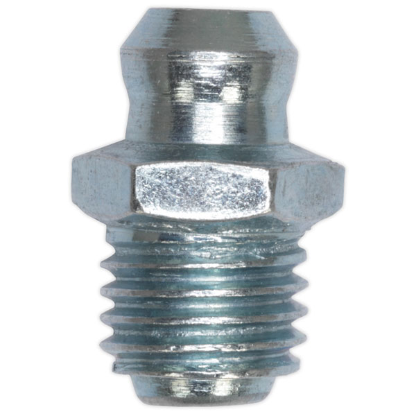 Sealey GNI16 Grease Nipple Straight 1/4"BSP Gas Pack of 25