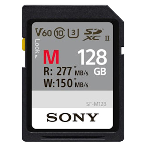 Sony 128GB SDXC memory card Class 10 UHS-II