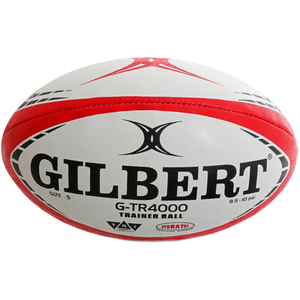 Gilbert G-TR 4000 Training RugbyBall - SIZE 4, FLURO
