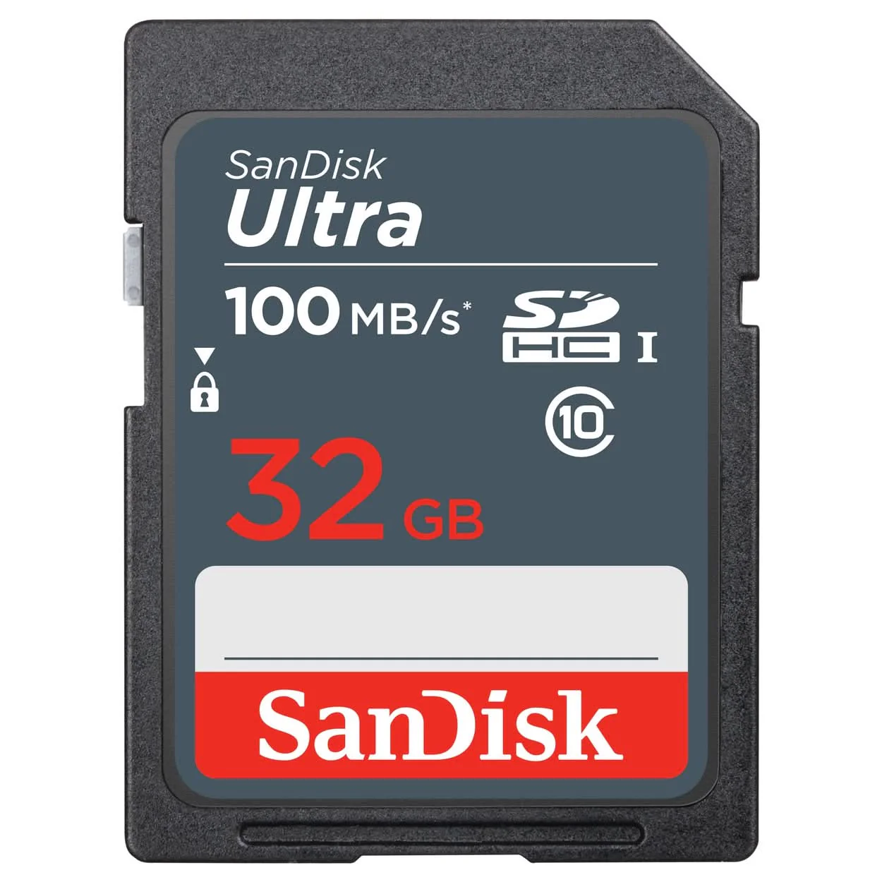 SanDisk Ultra 32GB SDHC Mem Card 100MB/s 32 GB SDHC Class 10 UHS-I 100 MB/s Class 1 (U1)