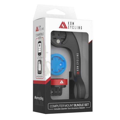 Kom Universal Garmin/Wahoo + GoPro Bundle - Black
