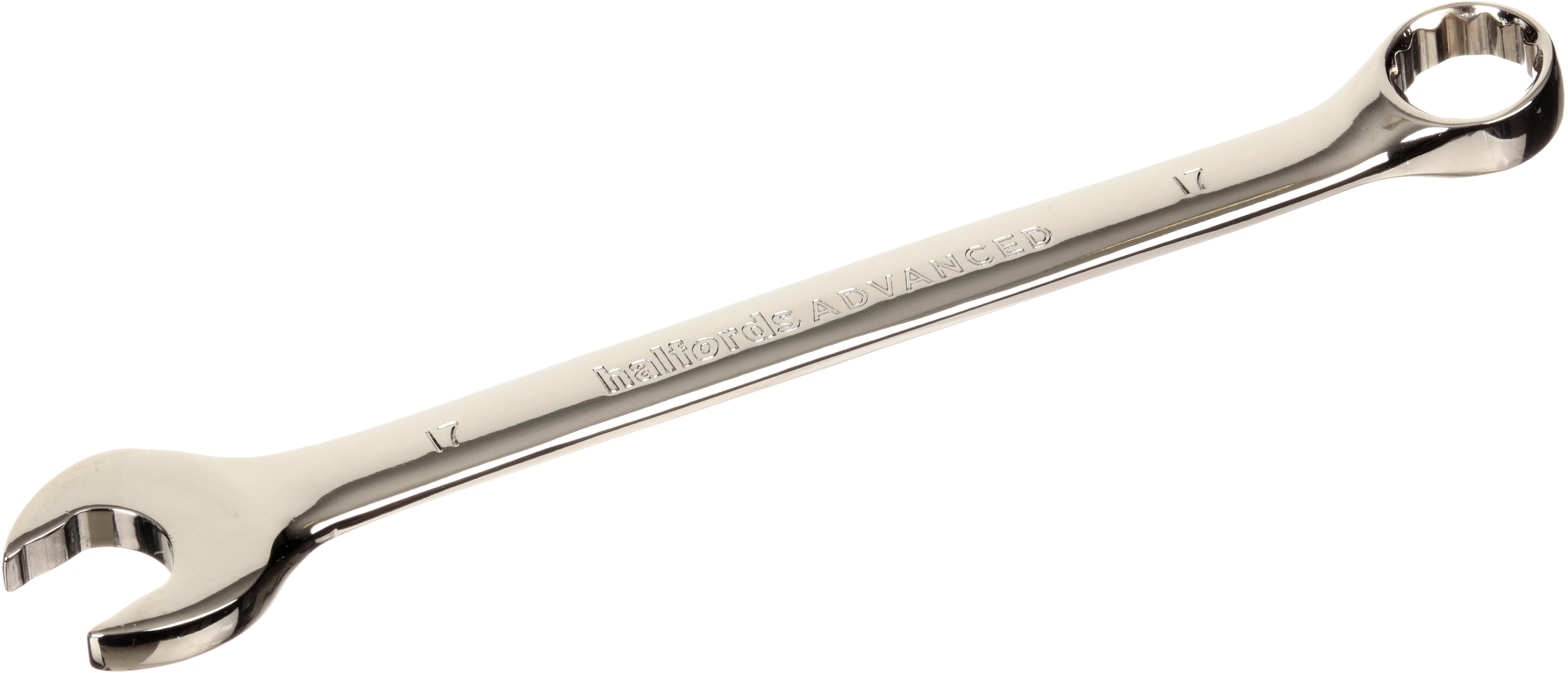 Halfords Advanced Combination Spanner With Surface Drive Plus 17Mm
