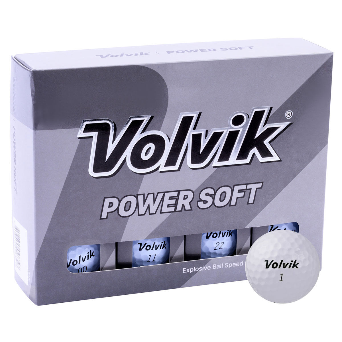 Volvik (White) Power Soft Golf Balls