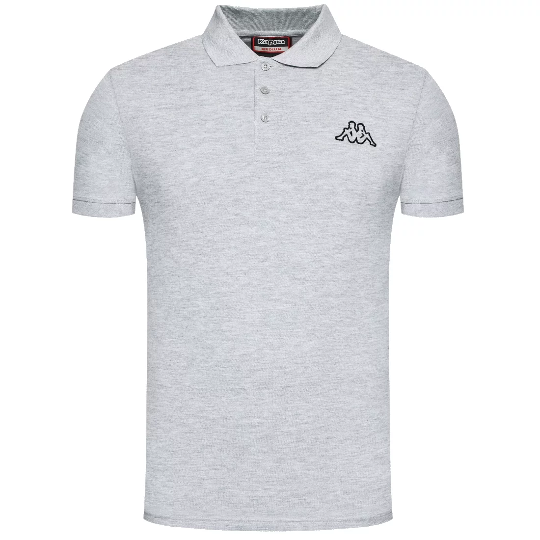 Kappa Peleot Polo, Mens grey T-shirts M grey