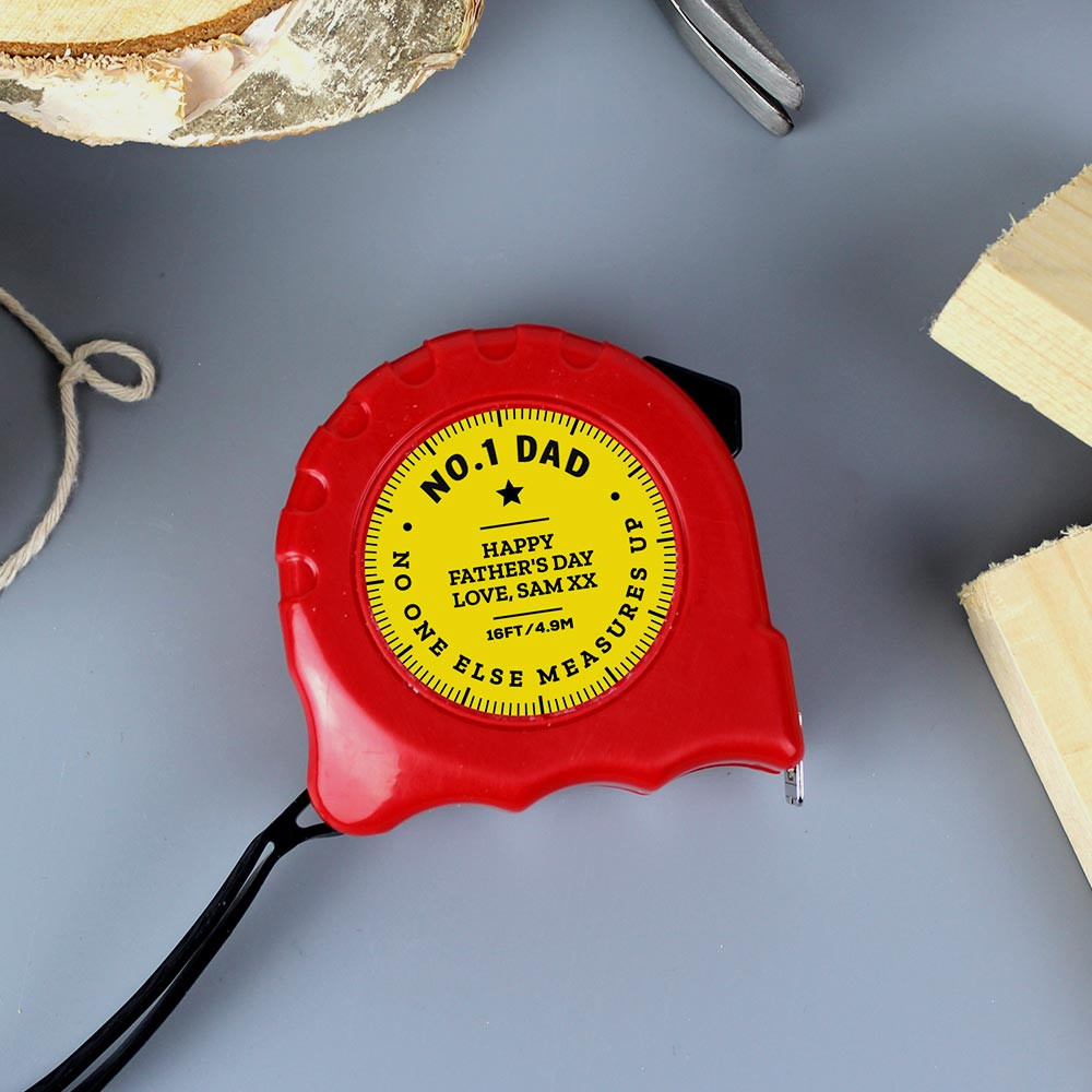 Personalised Memento Company Personalised No One Else Measures Up Tape Measure