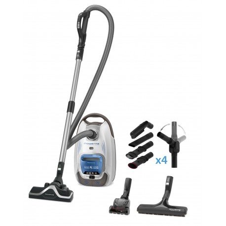 ROWENTA  Ro6487ea Aspirador Con Bolsa 3 Niveles De Filtración
