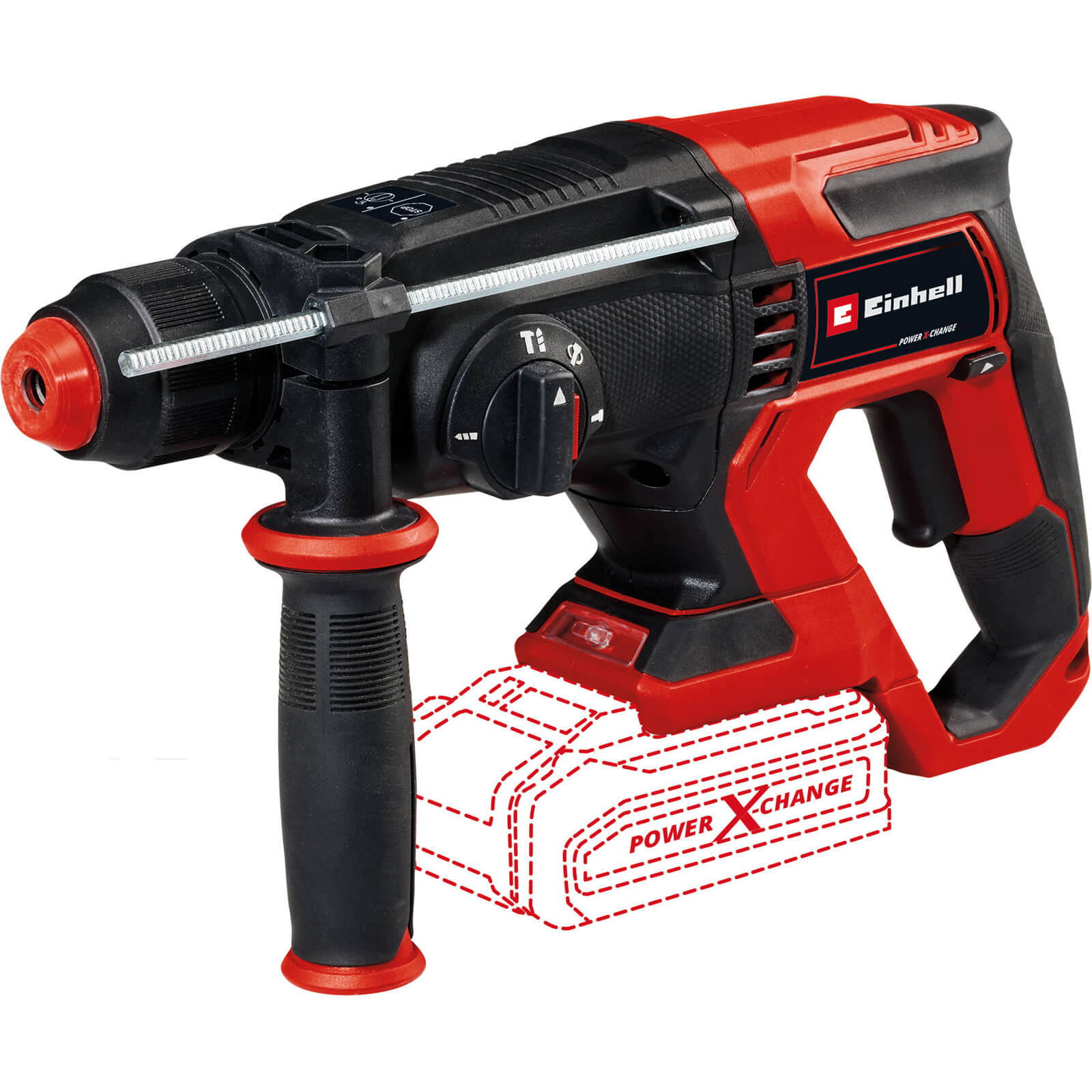 Einhell Eintehd1820n Te-hd 18/20 Li - Solo Power X-change Rotary Hammer 18v Bare