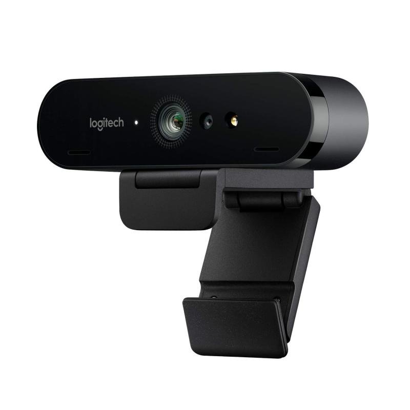 Logitech Brio Webcam - 4k Ultra HD 1080p Webcam - Black - 960-001106