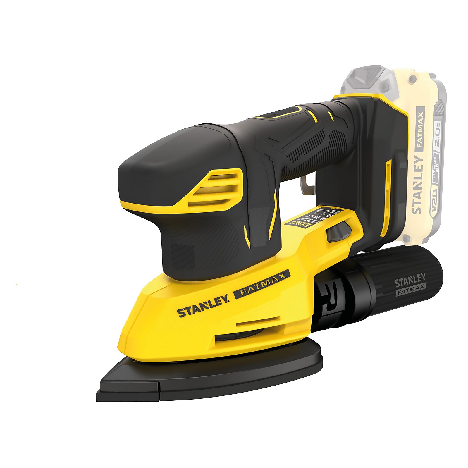 Stanley Fatmax V20 18V Cordless Detail Sander (battery not included) (SFMCW221B-XJ)