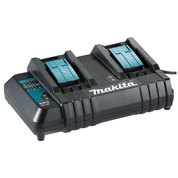 Makita DC18SH 240v Twin Port Battery Charger Li-on 18v Battery Charger
