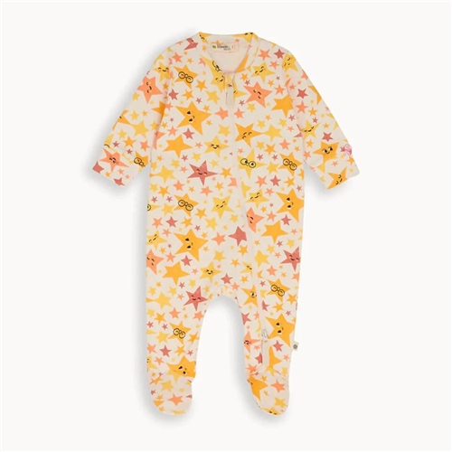 The Bonnie Mob Zip Front Sleepsuit - 0-03m - Stars