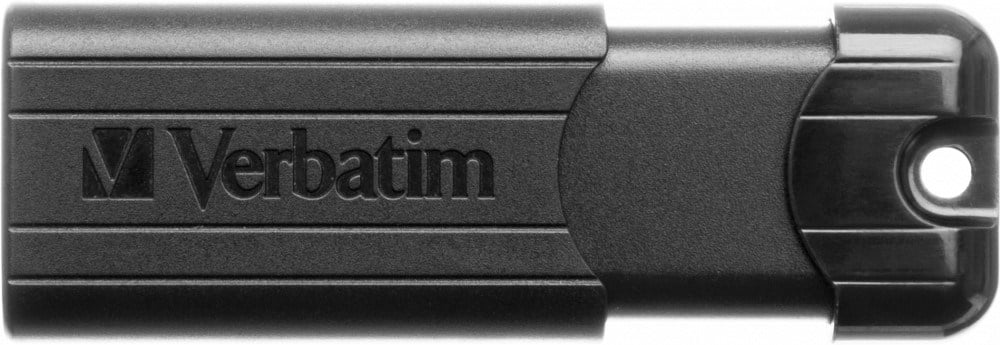 Verbatim Pinstripe 256GB USB 3.0 Flash Stick Pen Memory Drive - Black