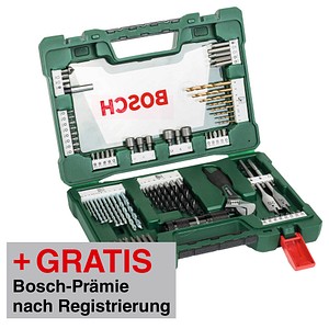 Bosch Set punte per trapano e accessori 83 pezzi con valigetta V-Line
