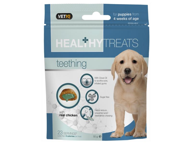 VetIQ Healthy Treats Teething For Puppies, 50g