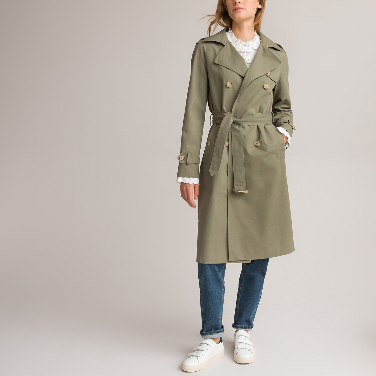 La Redoute Collections Les Signatures - Cotton Trench Coat By La Redoute
