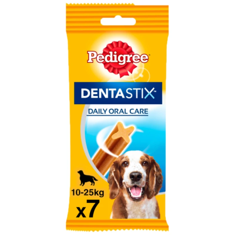 Pedigree Dentastix - Daily Oral Care - Medium Dogs (10-25kg) (7 Sticks)