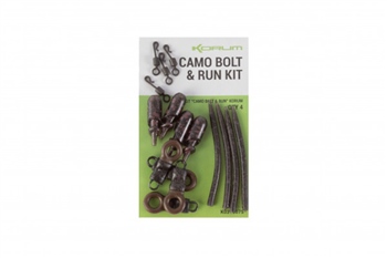 Korum Camo Bolt & Run Kit, Brown