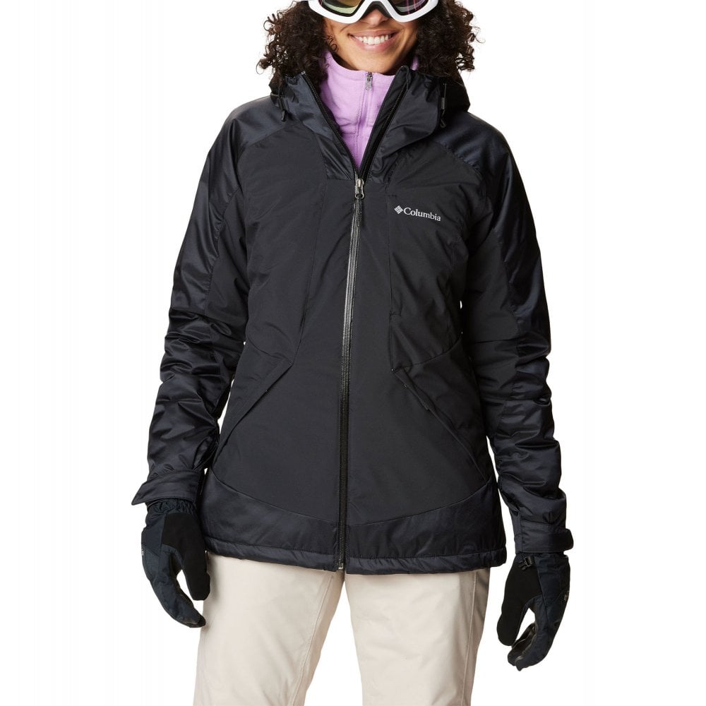 Columbia Womens Sweet Shredder II Insulated Jacket / Black, Black Shee Medium