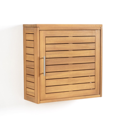 La Redoute Collection Charon Acacia Wall-Mounted Bathroom Cabinet by La Redoute