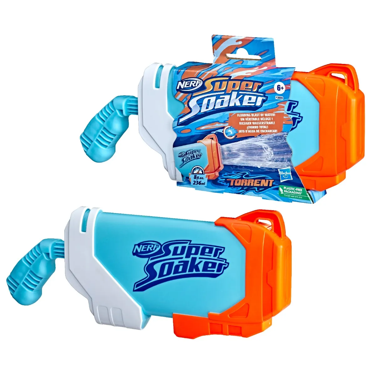 Nerf Super Soaker Torrent Water Blaster Toy