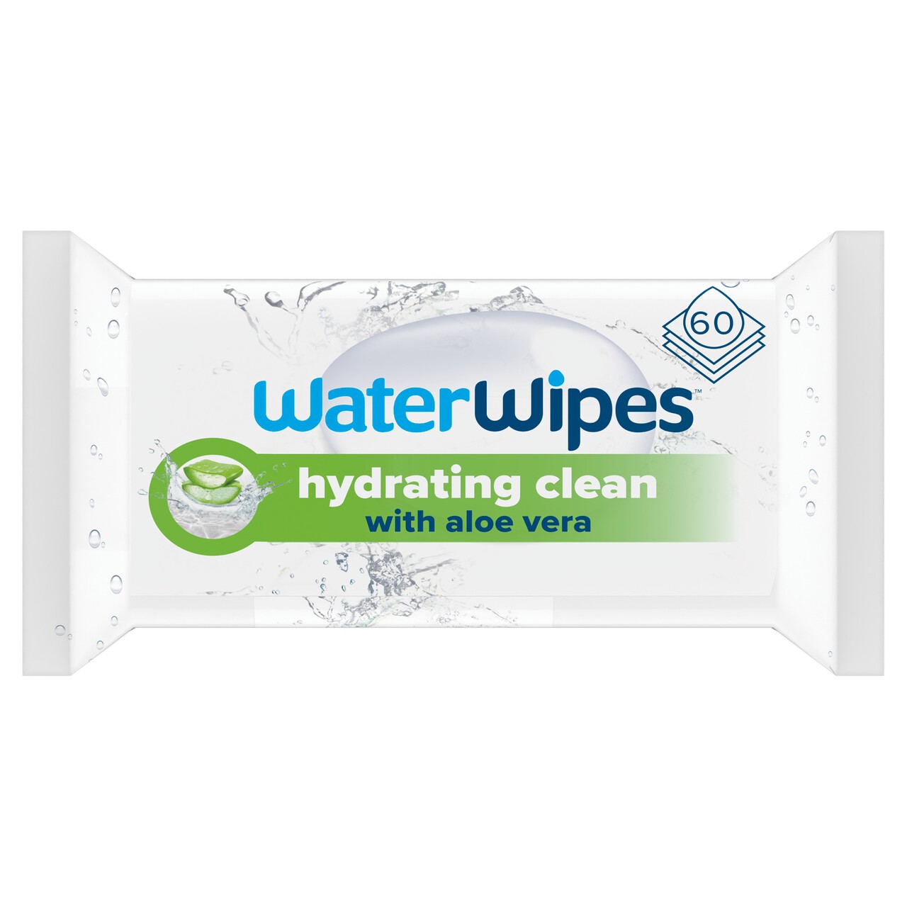Waterwipes Hydrating Clean Baby Wipes 60 Wipes