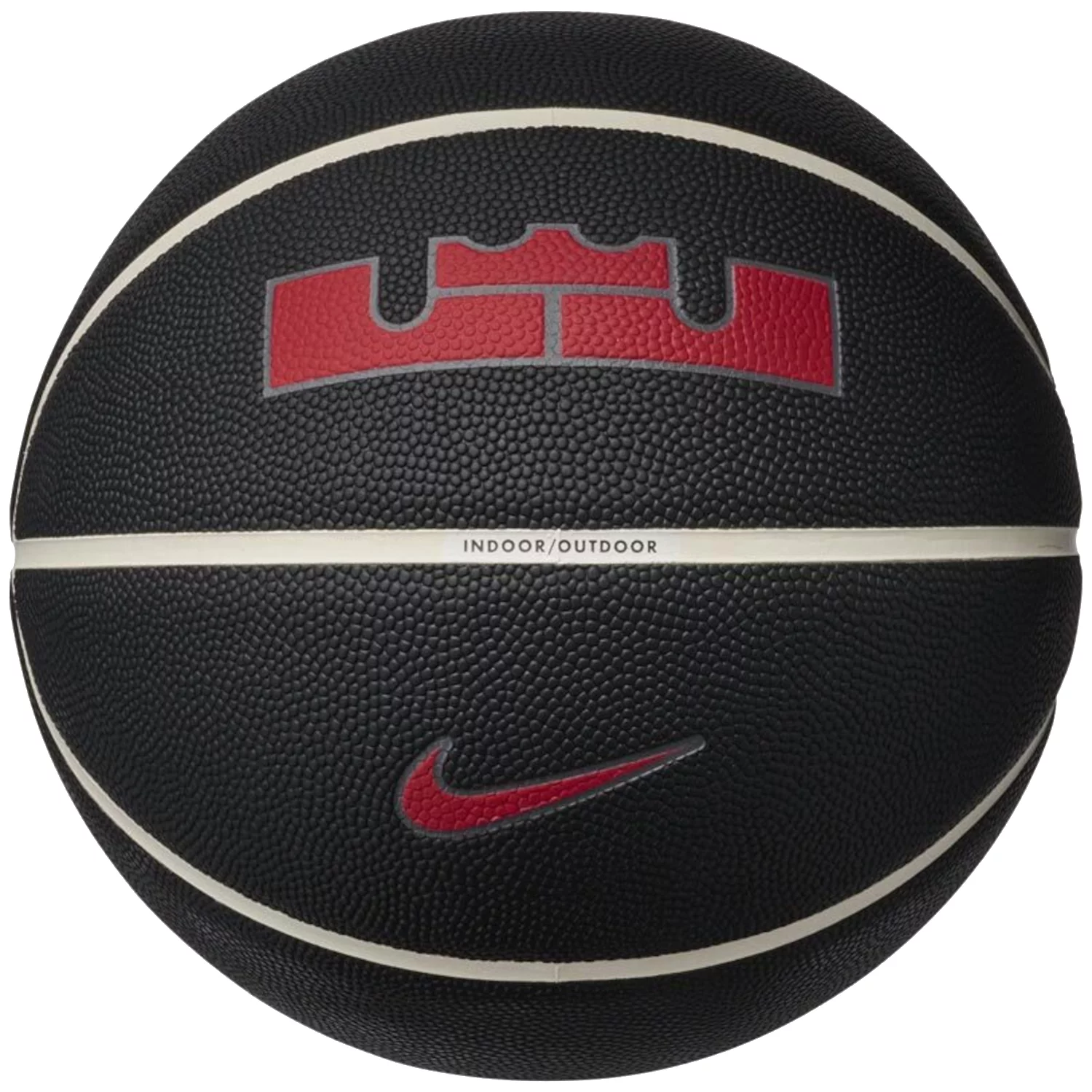 Nike Lebron James All Court 8P 2.0 Ball, Unisex black Basketball 7 black